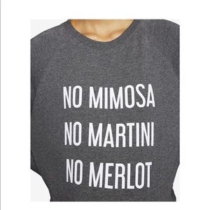 Crew Neck Terry Sweater